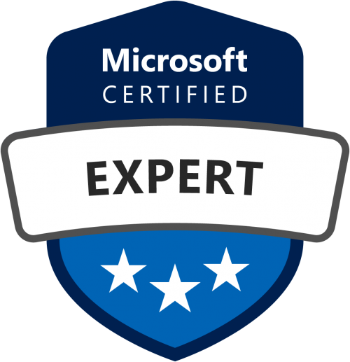 Microsoft Certified Expert Badge Instructor Brandon